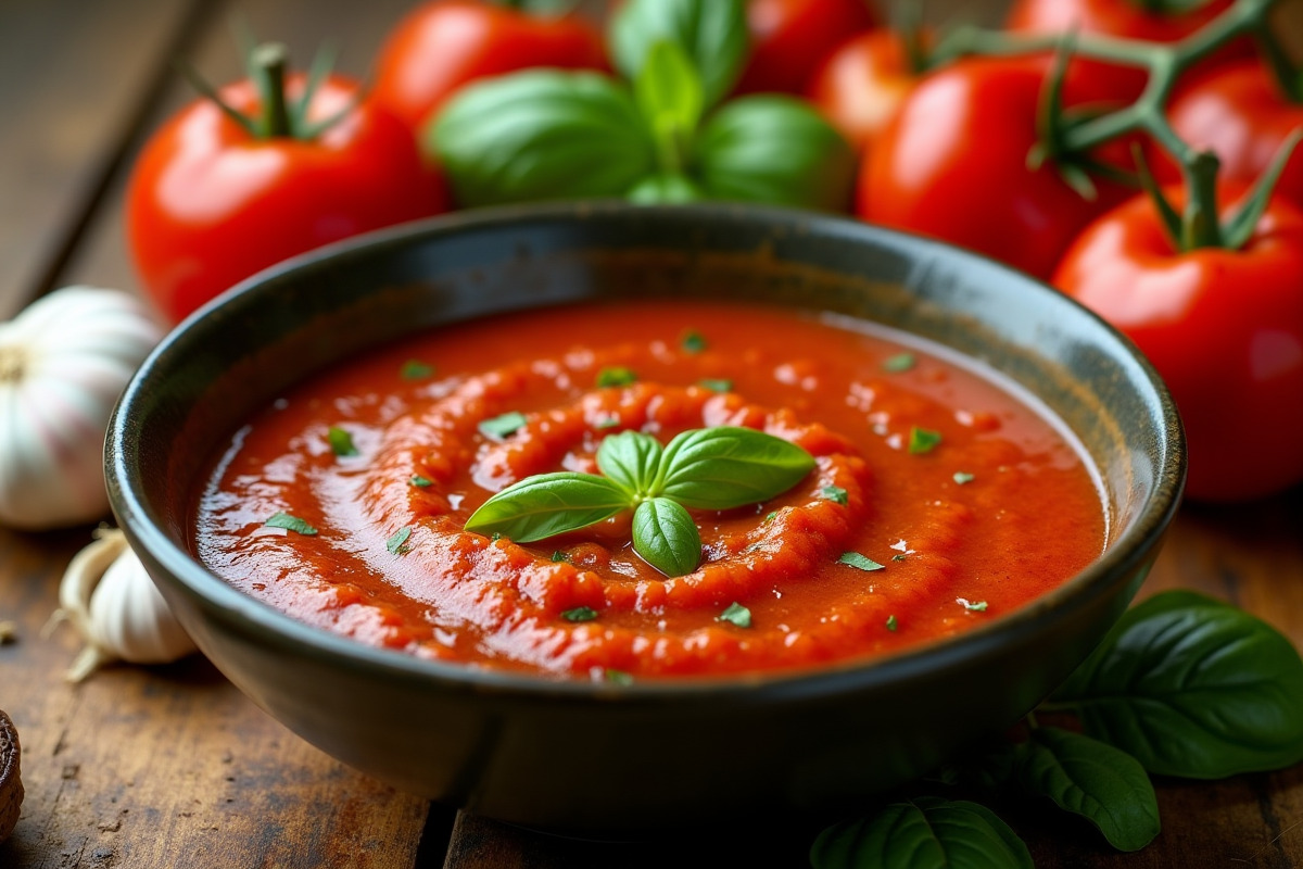 recettes soupe tomate provençale