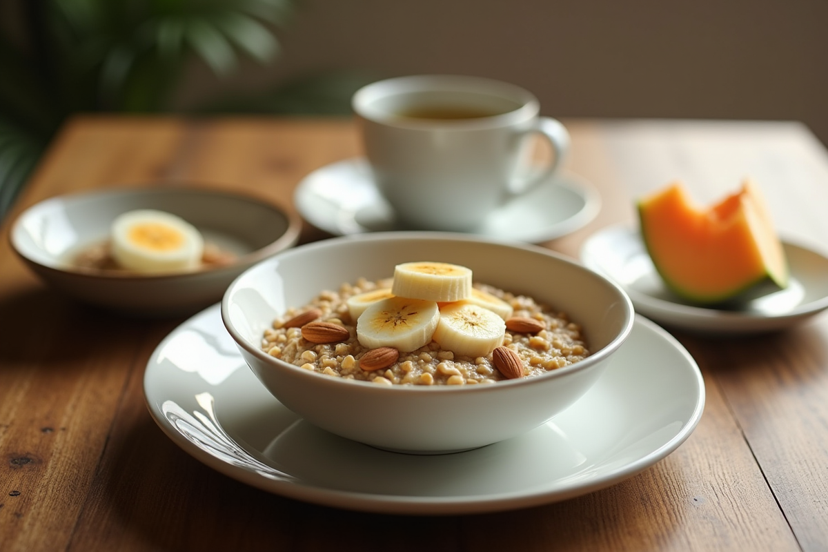 petit-déjeuner sain